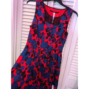 Kensie Sleeveless Floral Dress